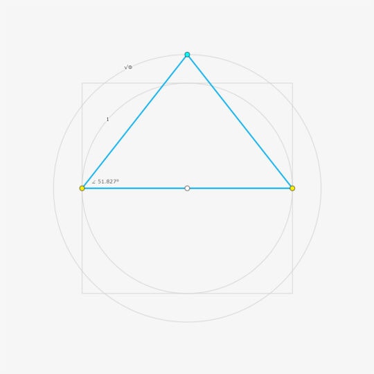 Grote piramide van Giza, 51.827°